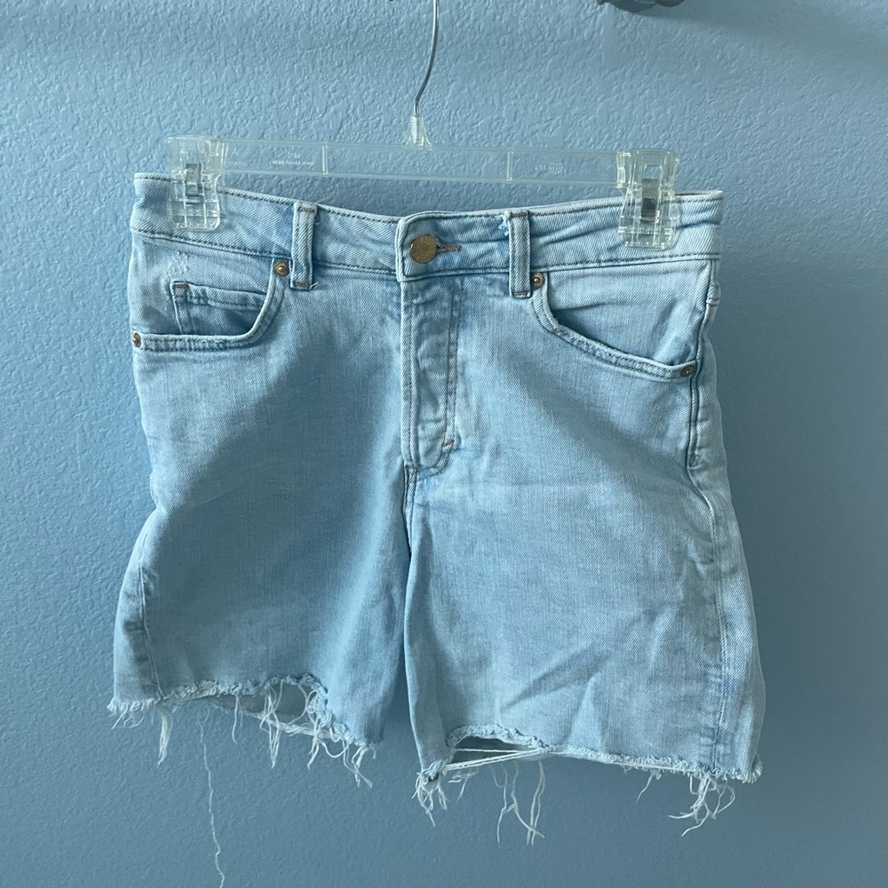 H&M BLUE SHORTS
